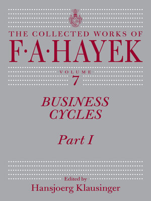 cover image of Business Cycles, Part I
